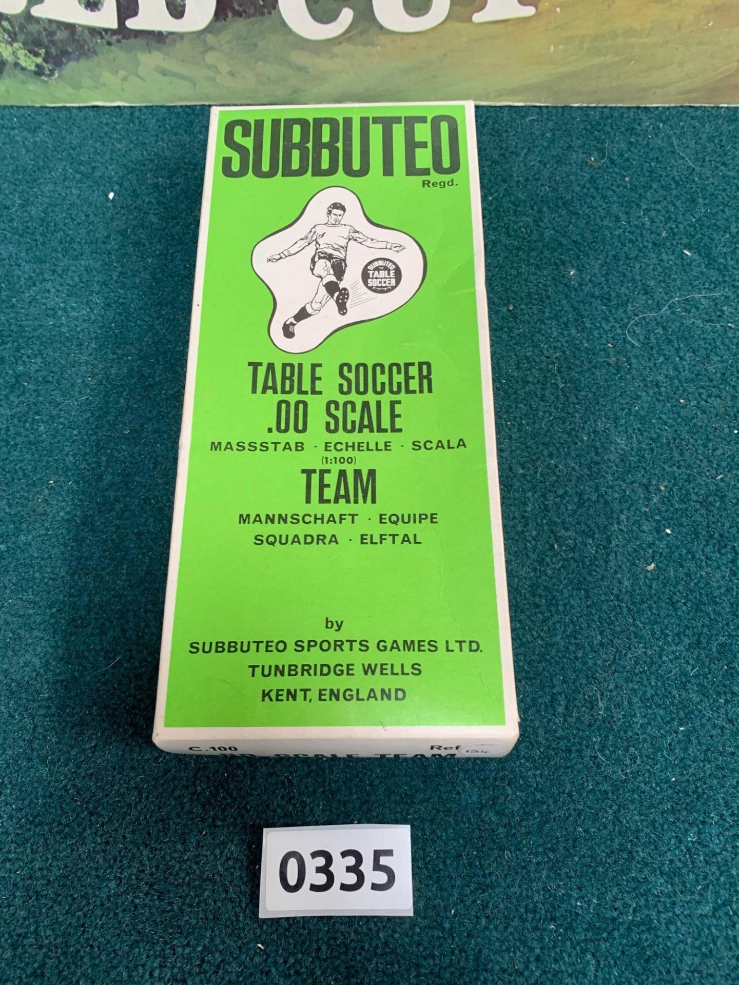 Subbuteo Team Table Soccer C.100 Tottenham Hotspur, England, Ref 154 80-83 - Bild 2 aus 4