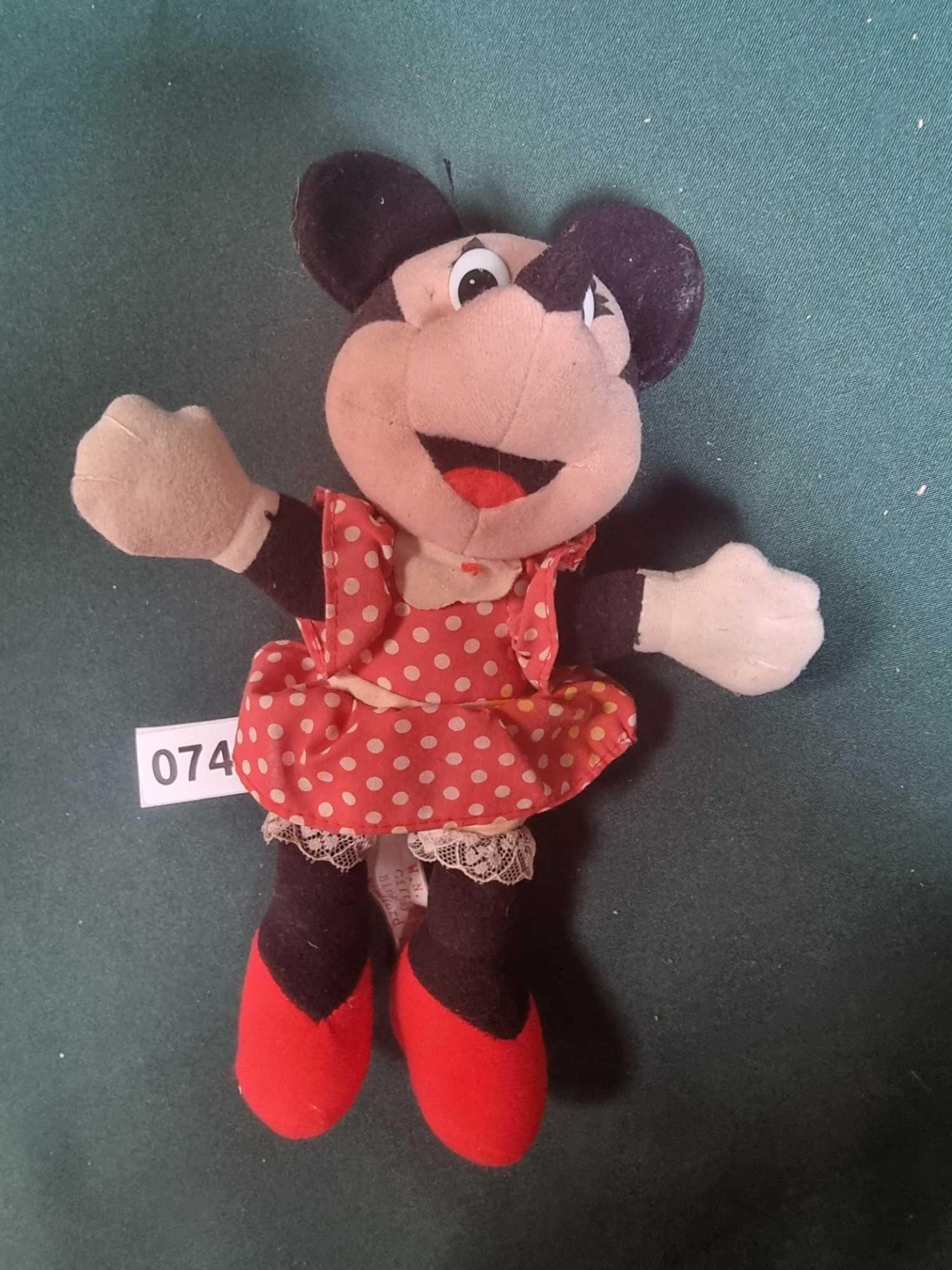 W N Sharp Plush Minnie Mouse Soft Toy