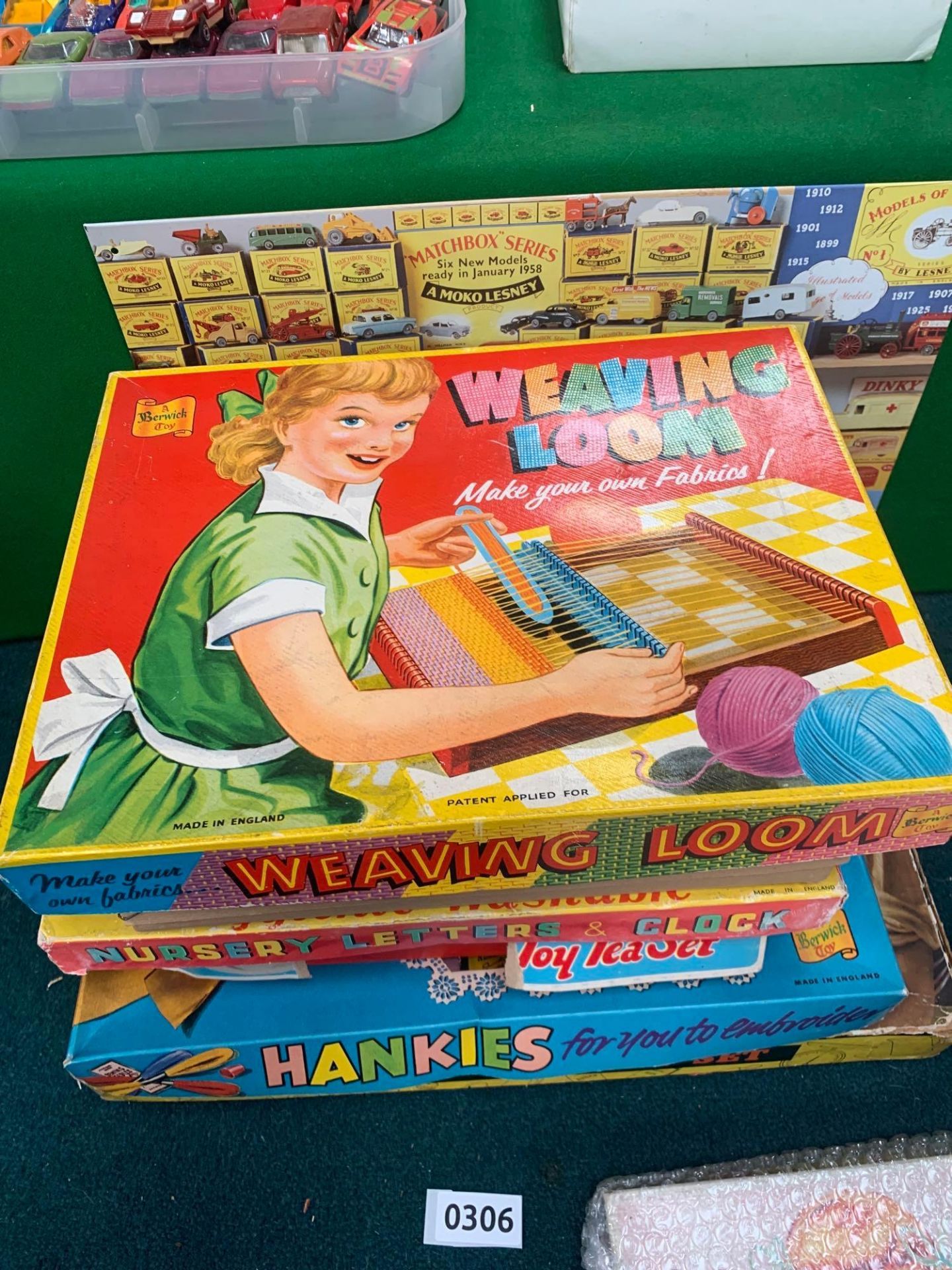 Berwick Toys Vintage Toy Sets To Include Tea Sets Weaving Loom Is Embroidery Sets And Crafty Bits. - Image 9 of 10