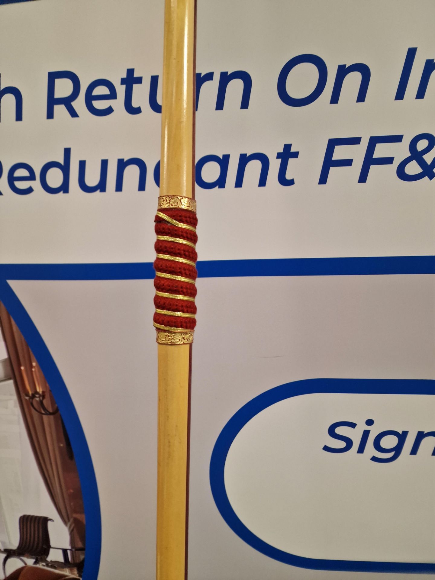 Richard Head Longbow 186cm long in good order - Bild 5 aus 7