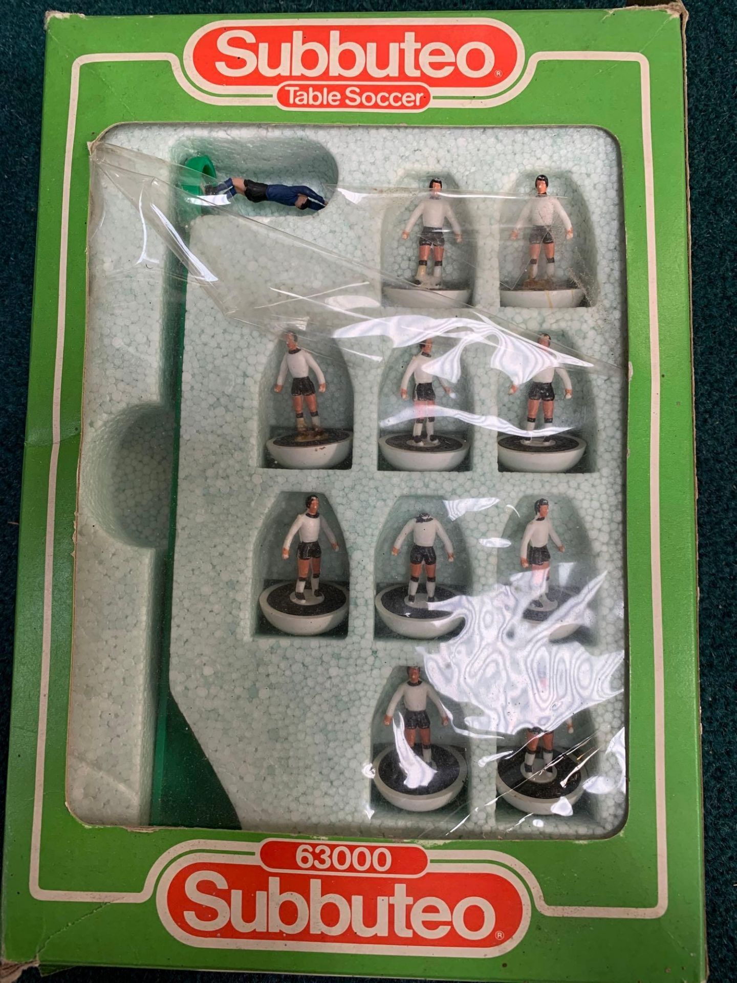 Subbuteo Leeds United Ref 63000 Lightweight Team 1995 Boxed Home Kit - Bild 4 aus 4