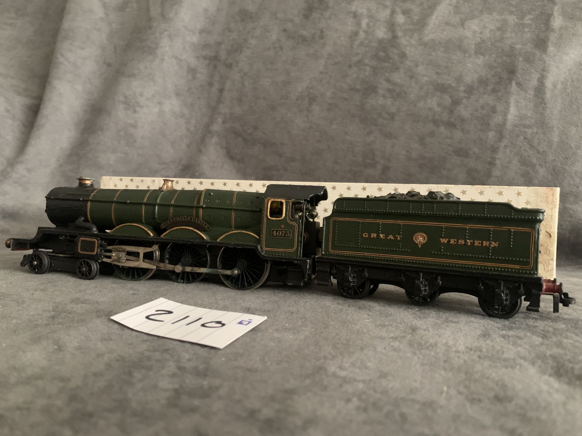 Hornby Dublo Railway OO Gauge R2318 BR 4-6-0 Castle Class 5071 Spitfire Green Loco Not In Original - Bild 3 aus 5