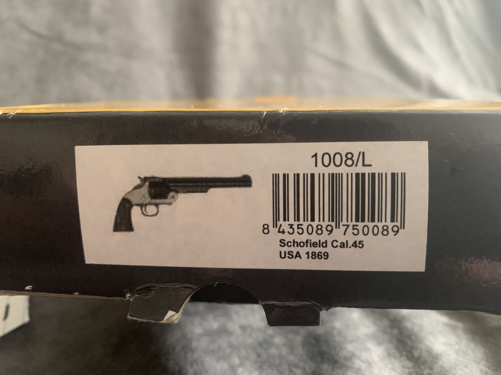 Denix Replicas 1869 Smith & Wesson Schofield Cal.45 Revolver 1008/L Non-Firing Repica These Replicas - Image 2 of 6
