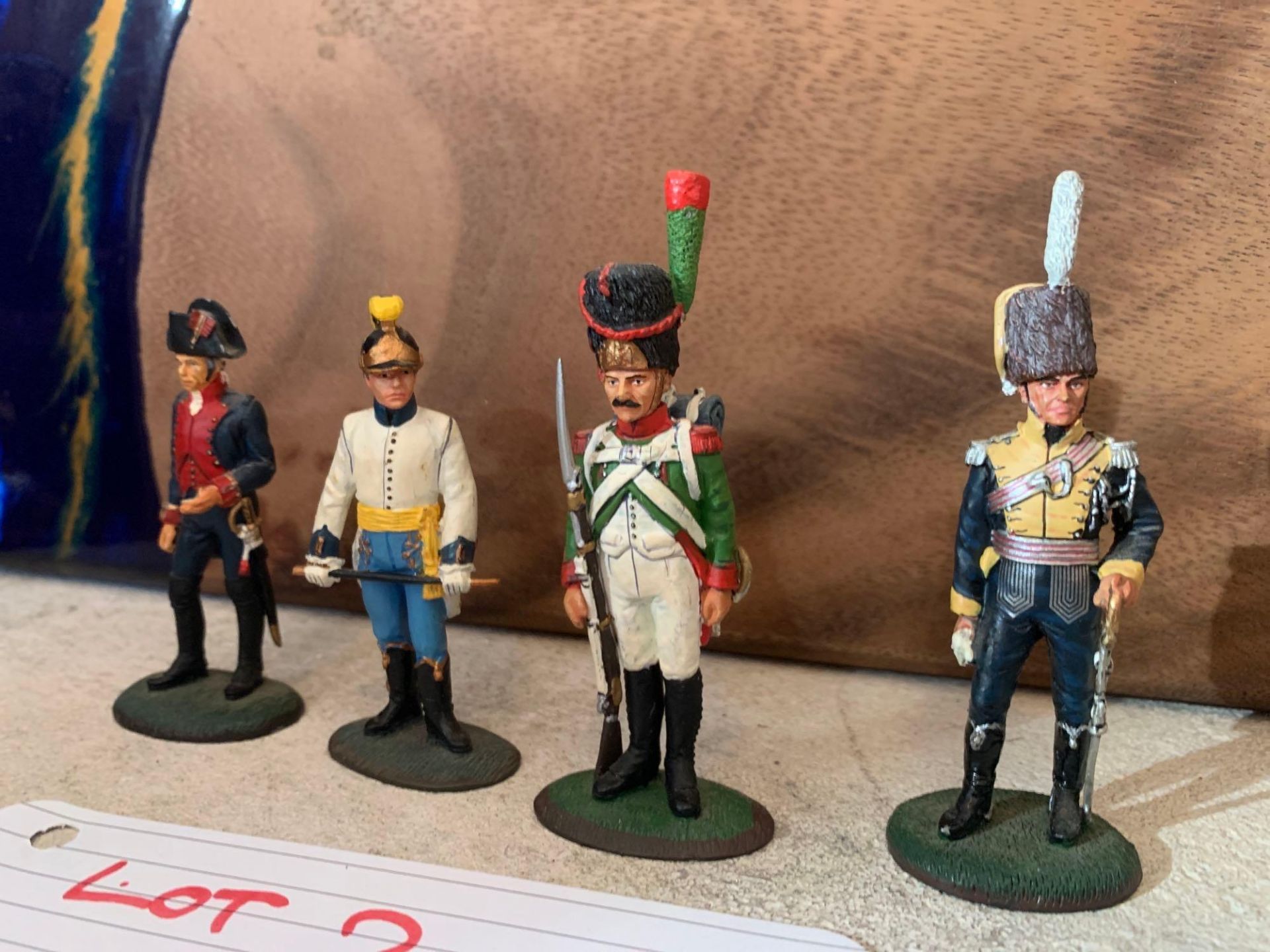 Del Prado Collection 18 x Toy Soldiers Captain Spanish Foot Artillery 1812. Carabinier Italian - Image 6 of 11