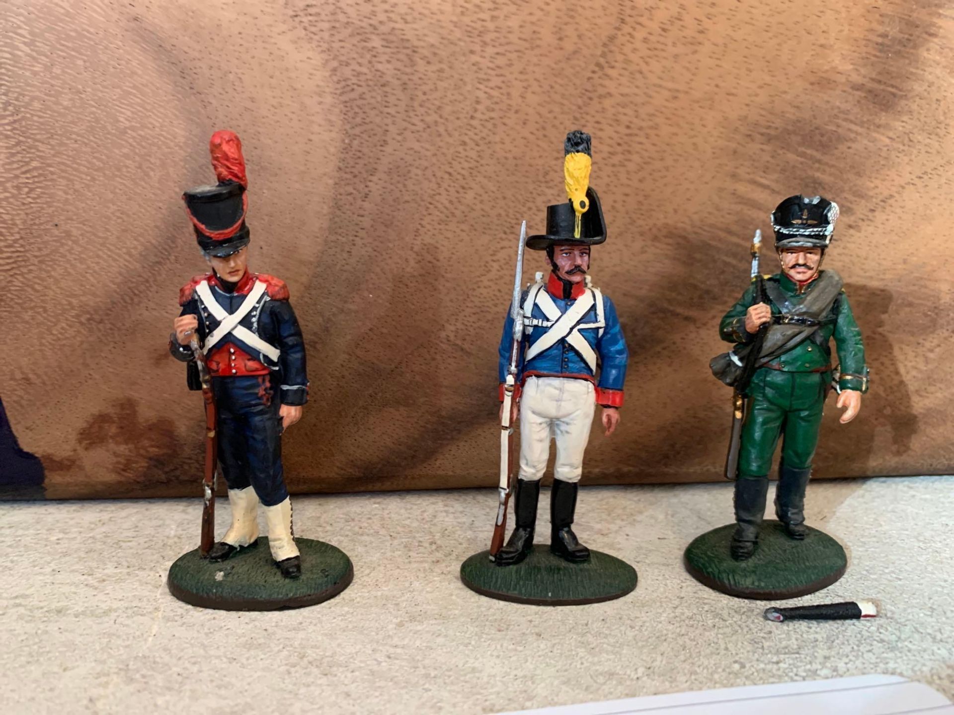 Del Prado Collection 18 x Toy Soldiers Captain Spanish Foot Artillery 1812. Carabinier Italian - Image 9 of 11