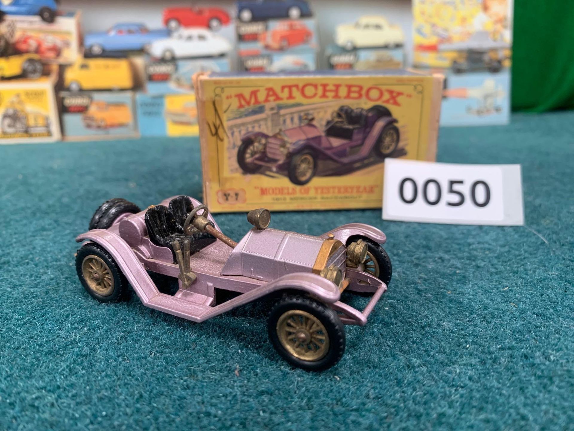 Matchbox Diecast Models Of Yesteryear #Y-7 1913 Mercer Raceabout Type 35J In Box - Image 3 of 9