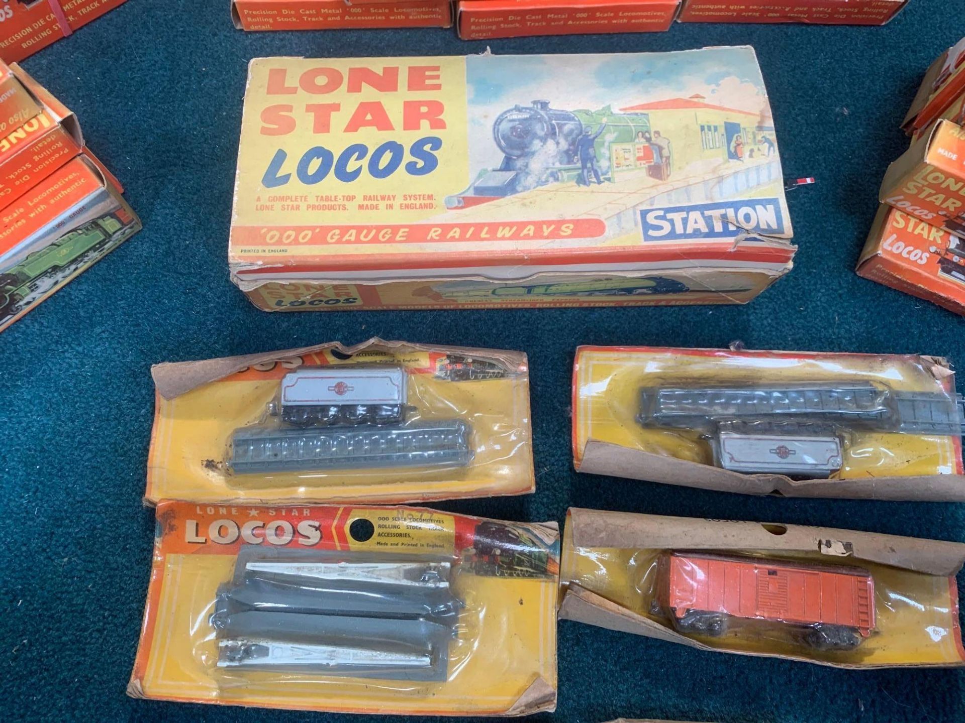 Box Content Of Lone Star Train Loco Railway Models Includes Various Different Trains As Pictured And - Image 7 of 10