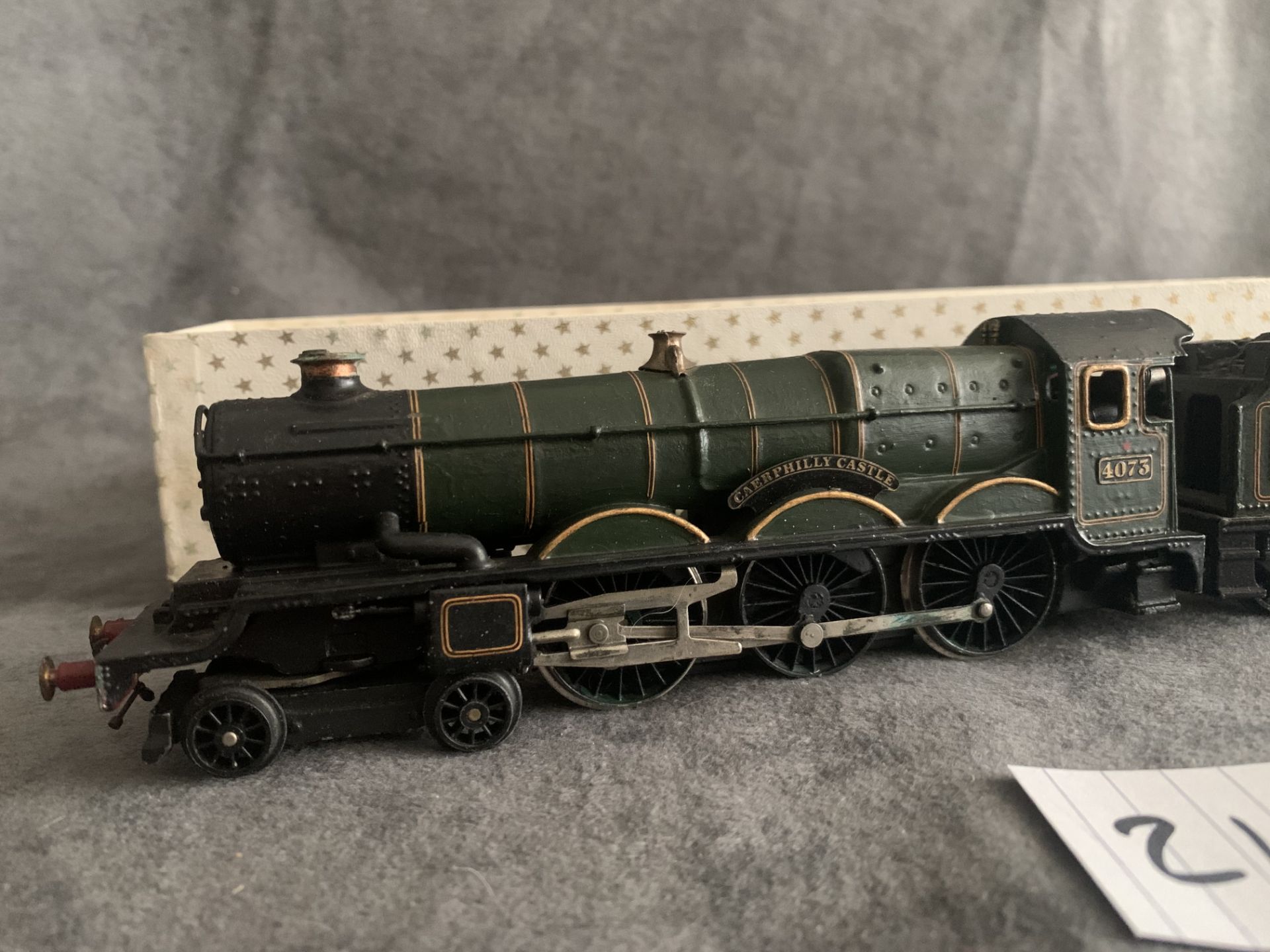 Hornby Dublo Railway OO Gauge R2318 BR 4-6-0 Castle Class 5071 Spitfire Green Loco Not In Original - Bild 2 aus 5
