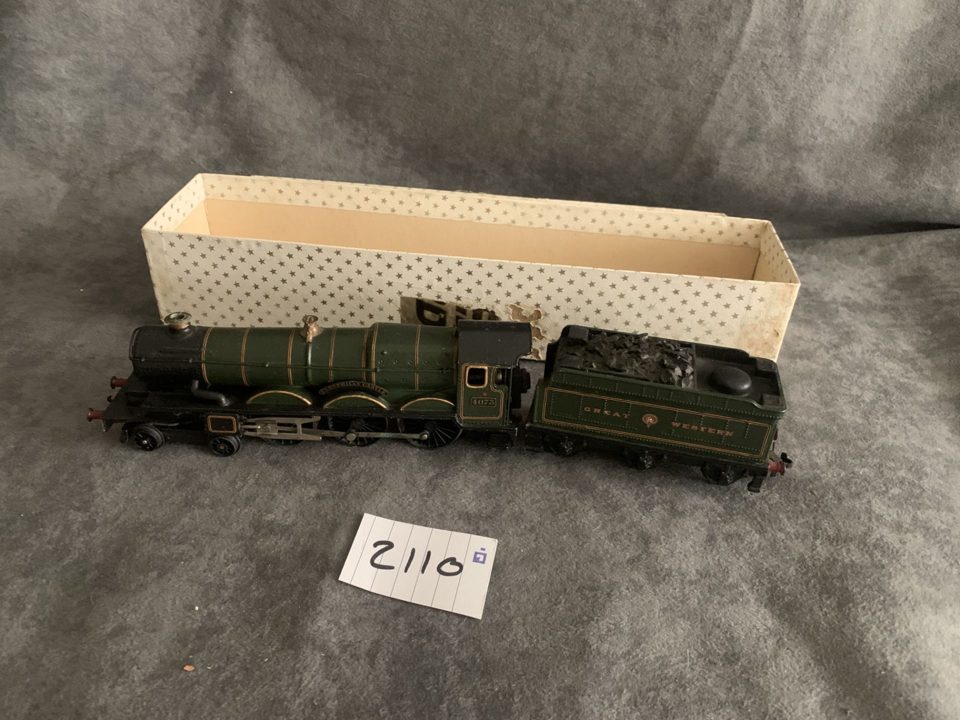 Hornby Dublo Railway OO Gauge R2318 BR 4-6-0 Castle Class 5071 Spitfire Green Loco Not In Original - Bild 4 aus 5