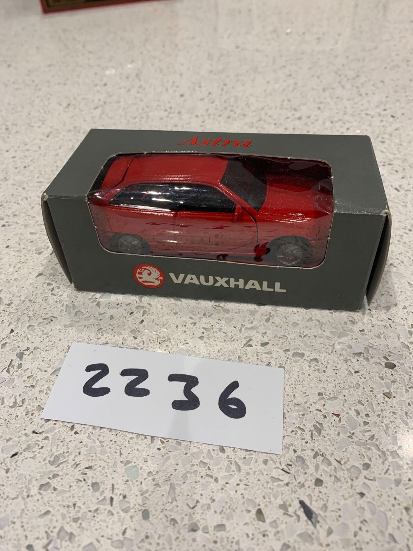 Gama Vauxhall Astra boxed 1:43 scale Dealers Model Red Made In Germany