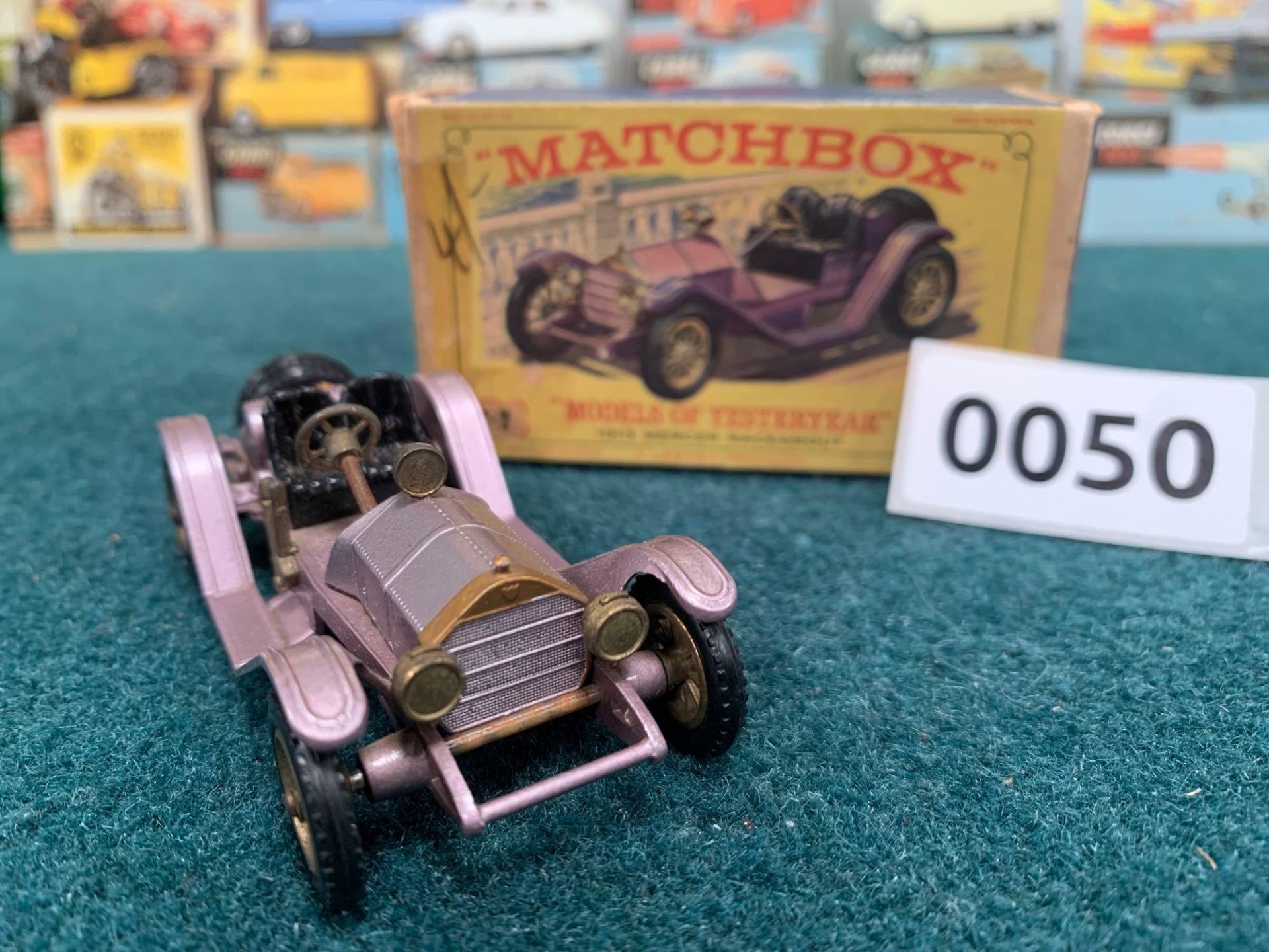 Matchbox Diecast Models Of Yesteryear #Y-7 1913 Mercer Raceabout Type 35J In Box - Image 5 of 9