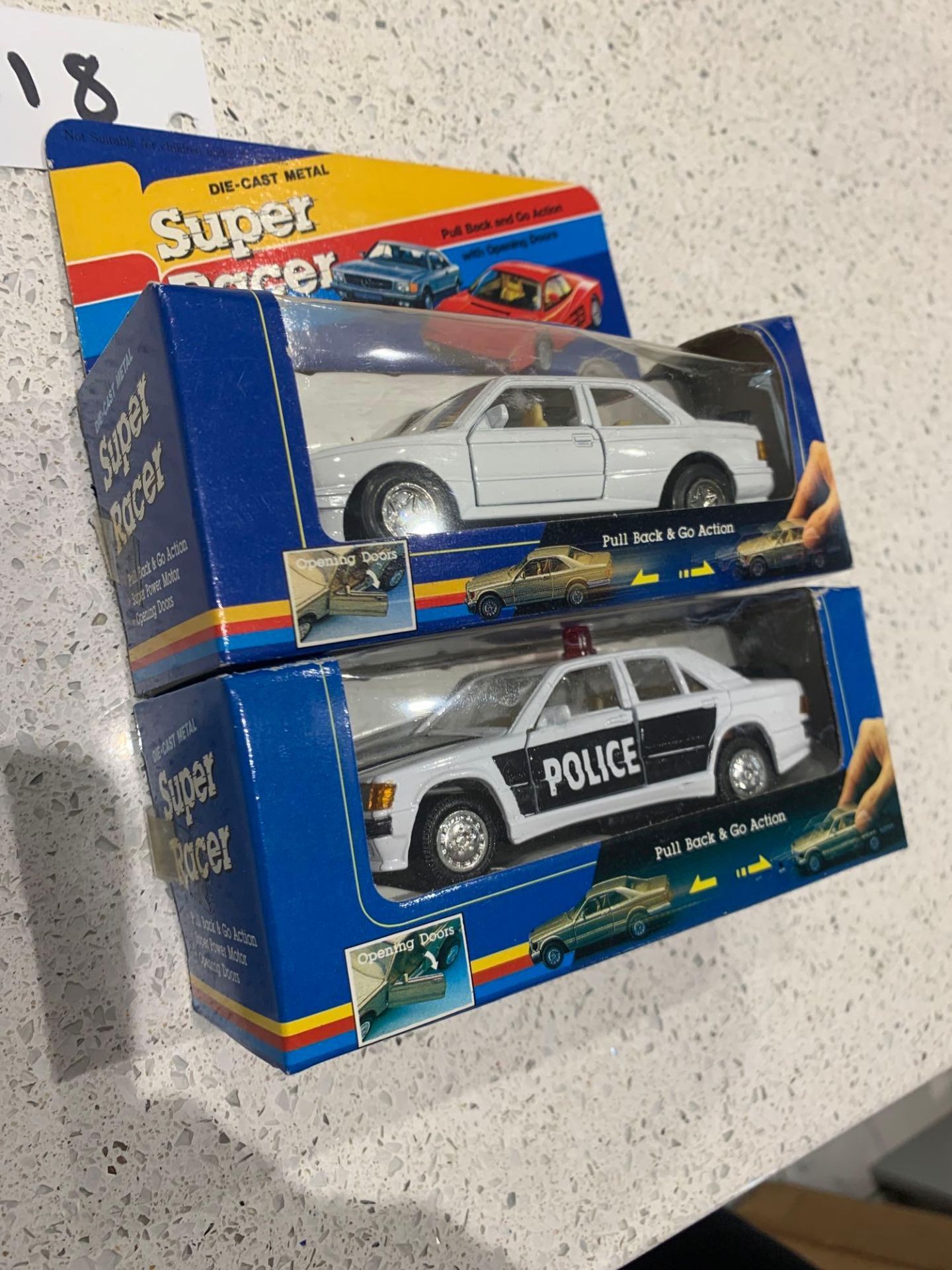 2 X Super Racer Mercedes Benz Models I With Police Markings - Image 3 of 4