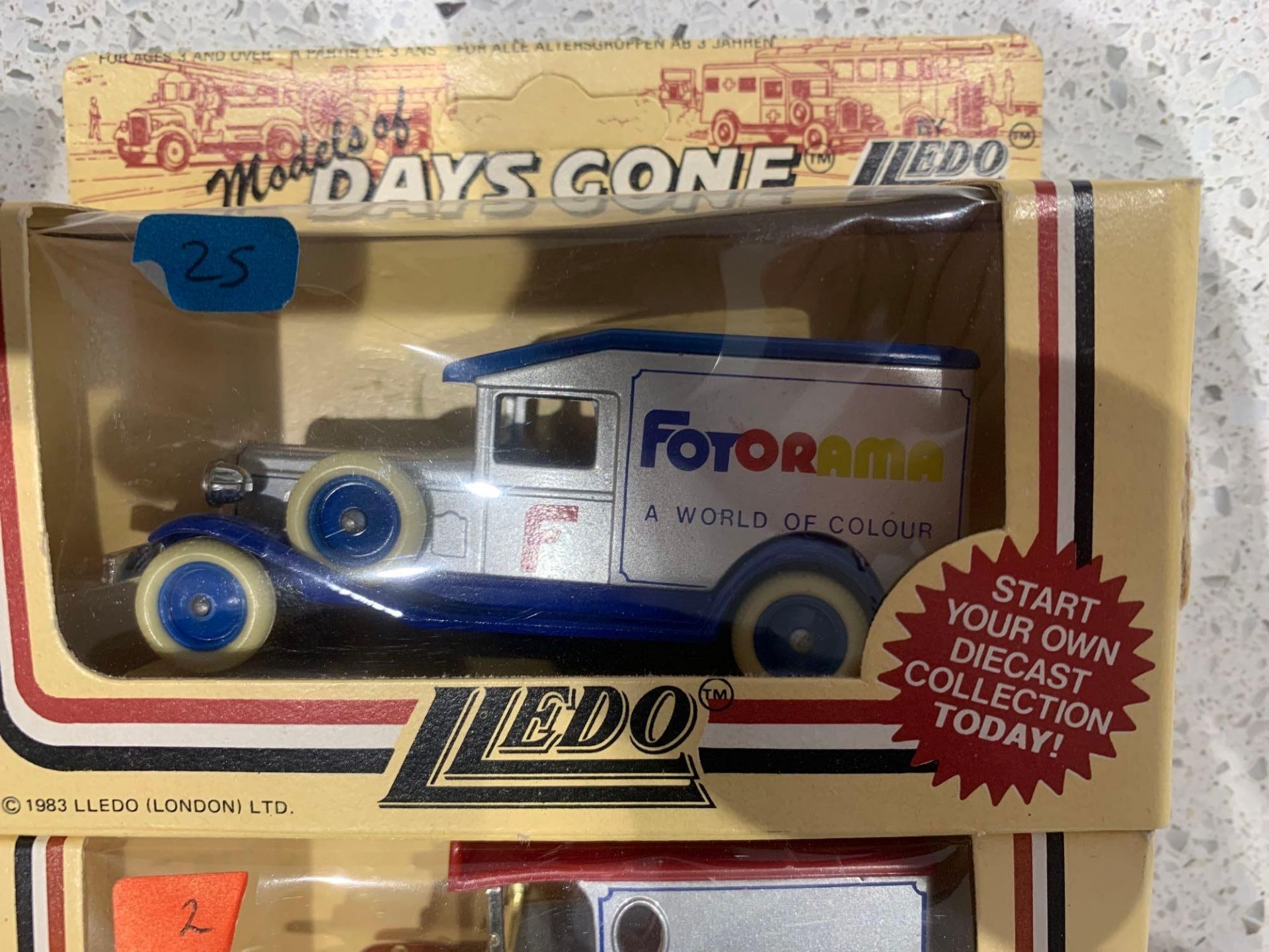 3 X Lledo Days Gone By Made In England Fotorama A World Of Colour Delivery Van 1/43 Scale - Image 5 of 5