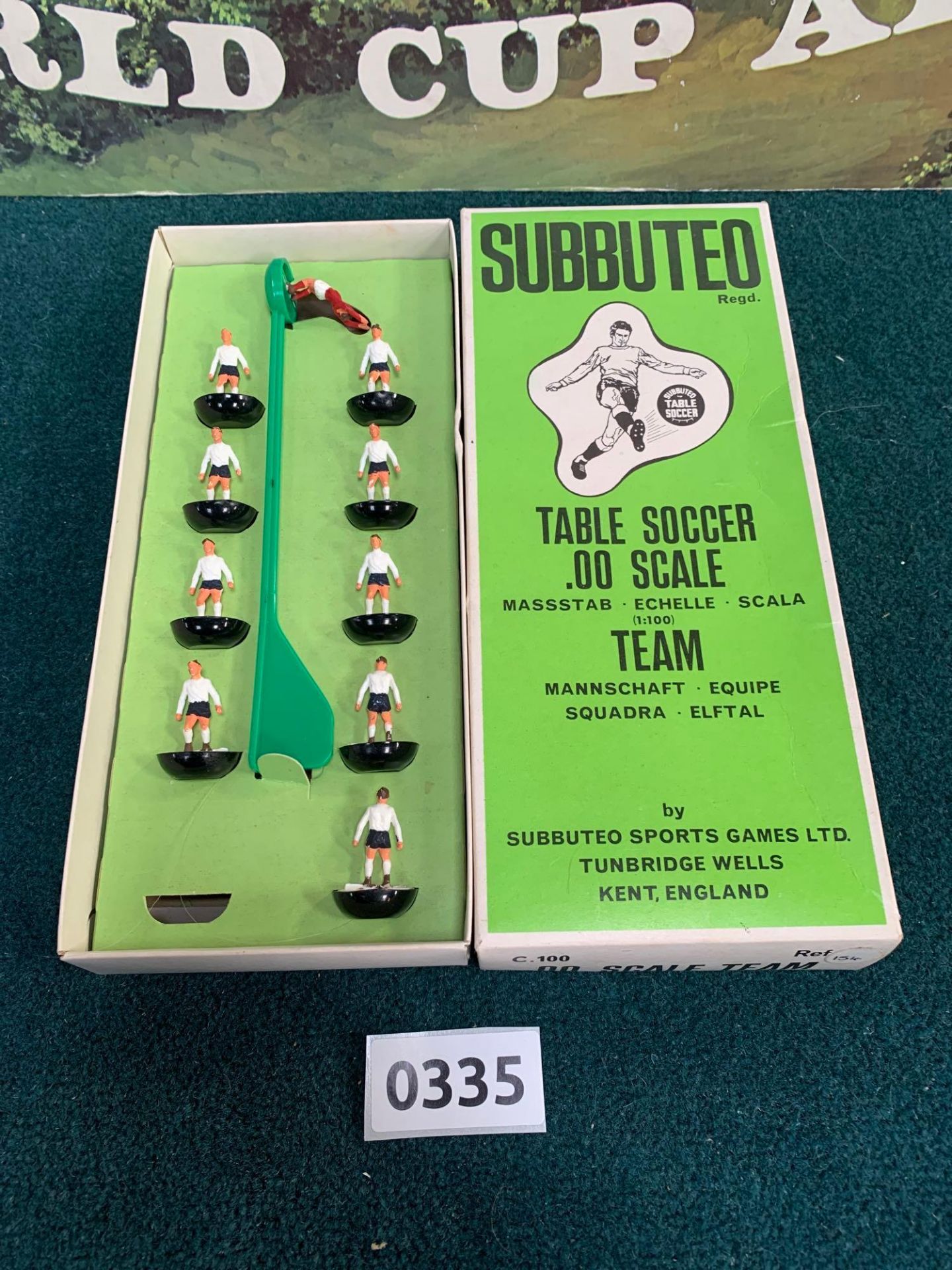 Subbuteo Team Table Soccer C.100 Tottenham Hotspur, England, Ref 154 80-83 - Bild 4 aus 4