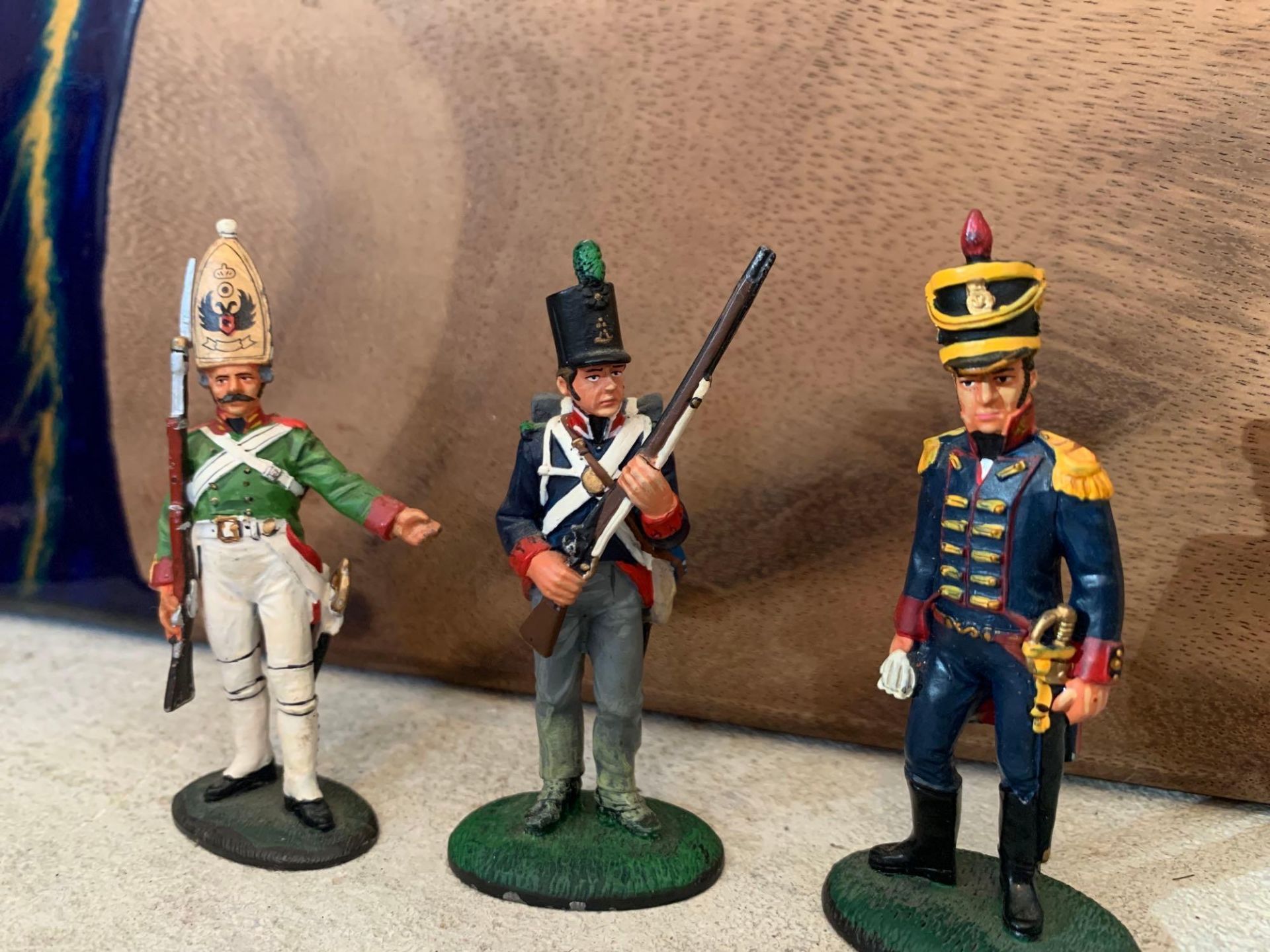 Del Prado Collection 18 x Toy Soldiers Captain Spanish Foot Artillery 1812. Carabinier Italian - Image 11 of 11