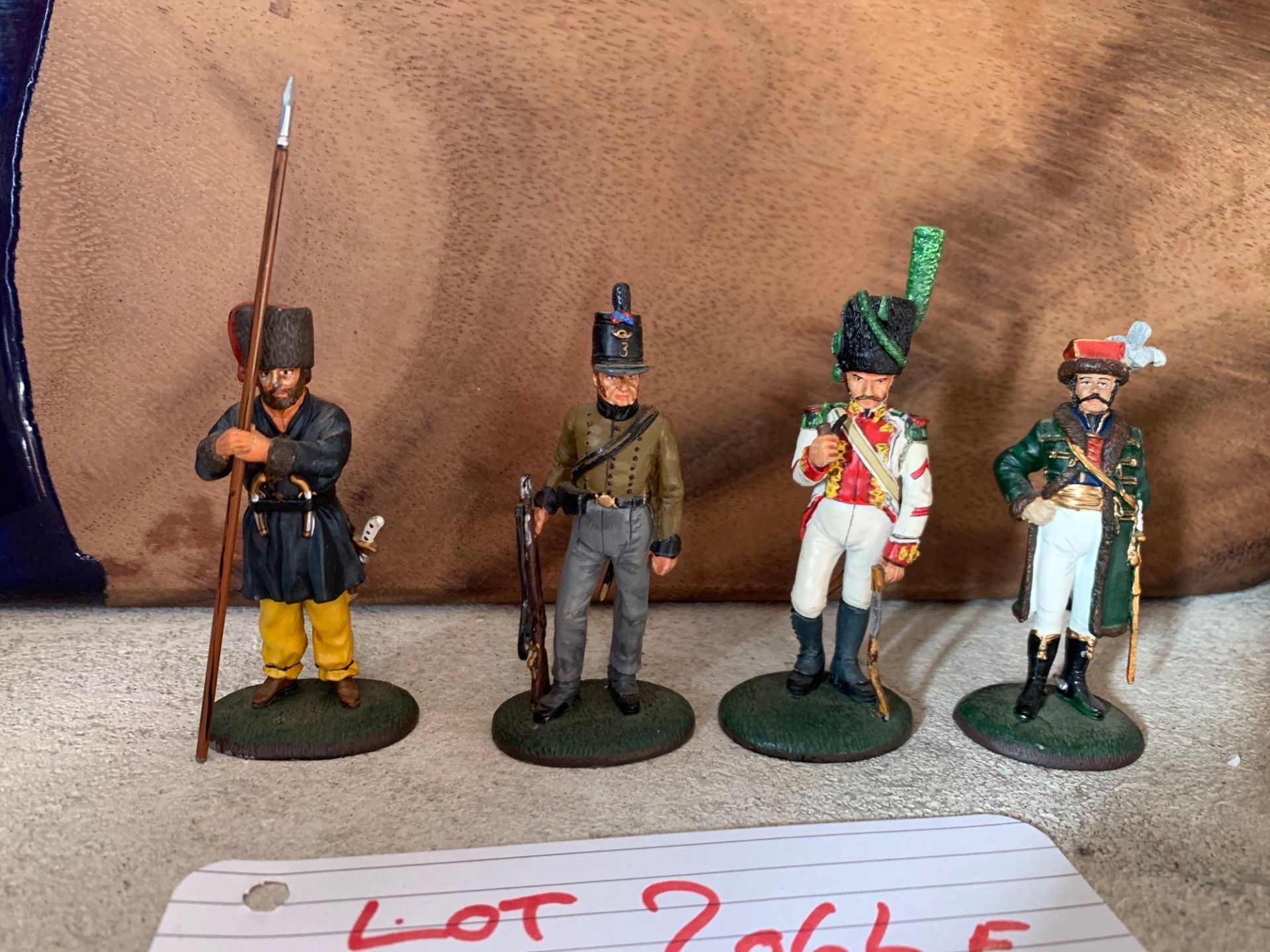Del Prado Collection 18 x Toy Soldiers Captain Spanish Foot Artillery 1812. Carabinier Italian - Image 2 of 11