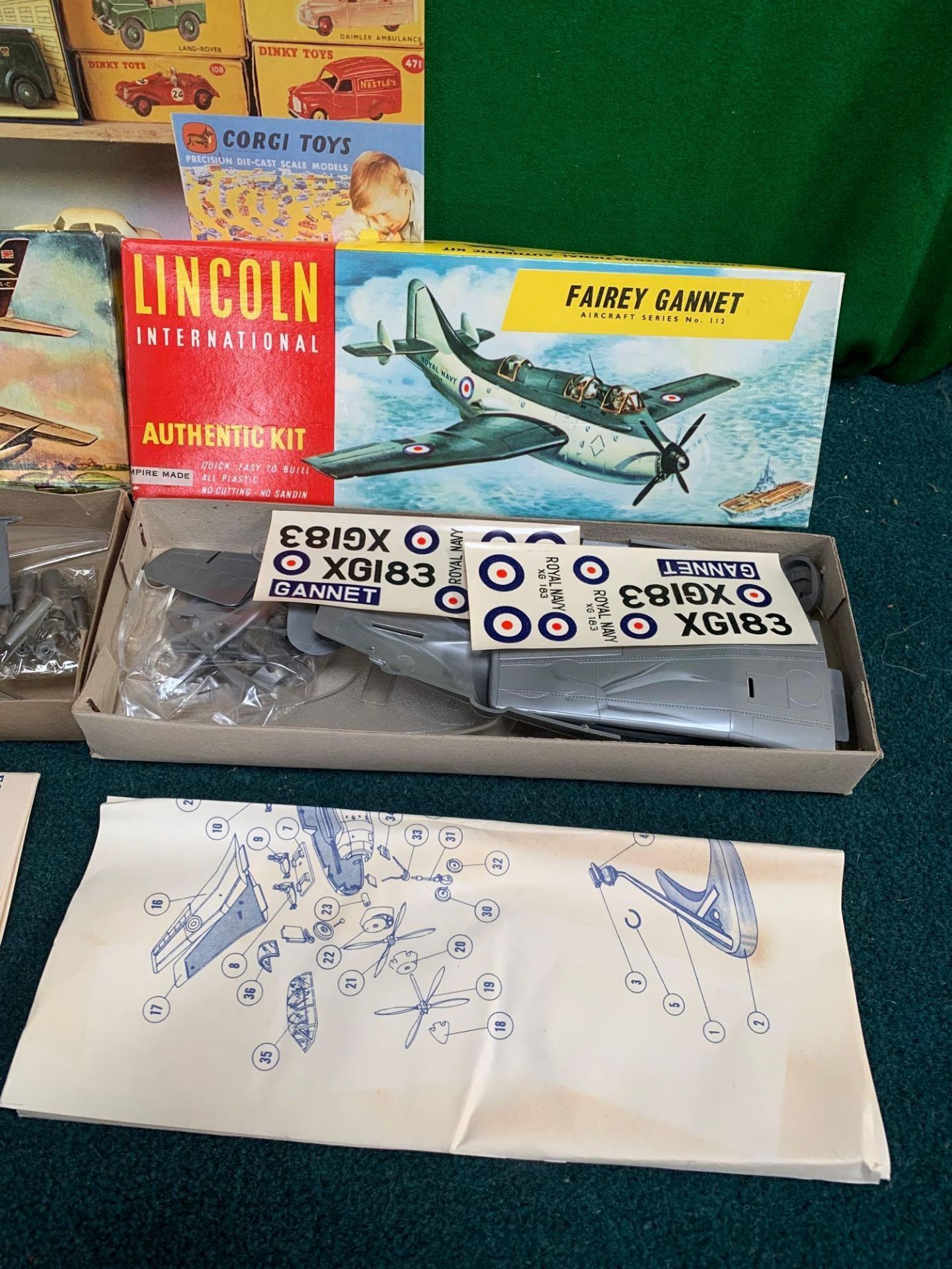 4 X Lincoln International Kits Includes Fairey Gannet Lincoln International | No. 112 | 1:72, - Image 9 of 10