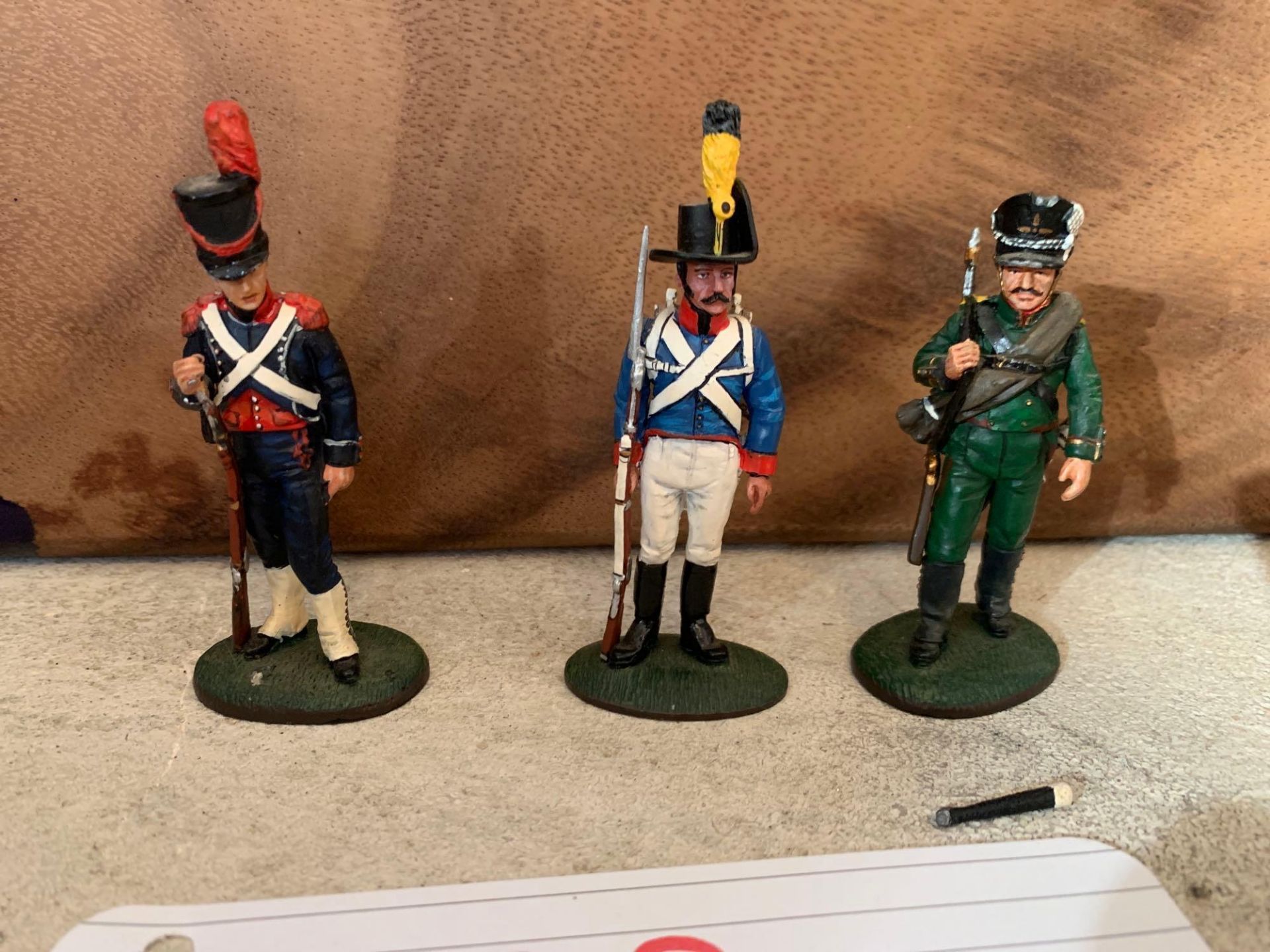Del Prado Collection 18 x Toy Soldiers Captain Spanish Foot Artillery 1812. Carabinier Italian - Image 7 of 11