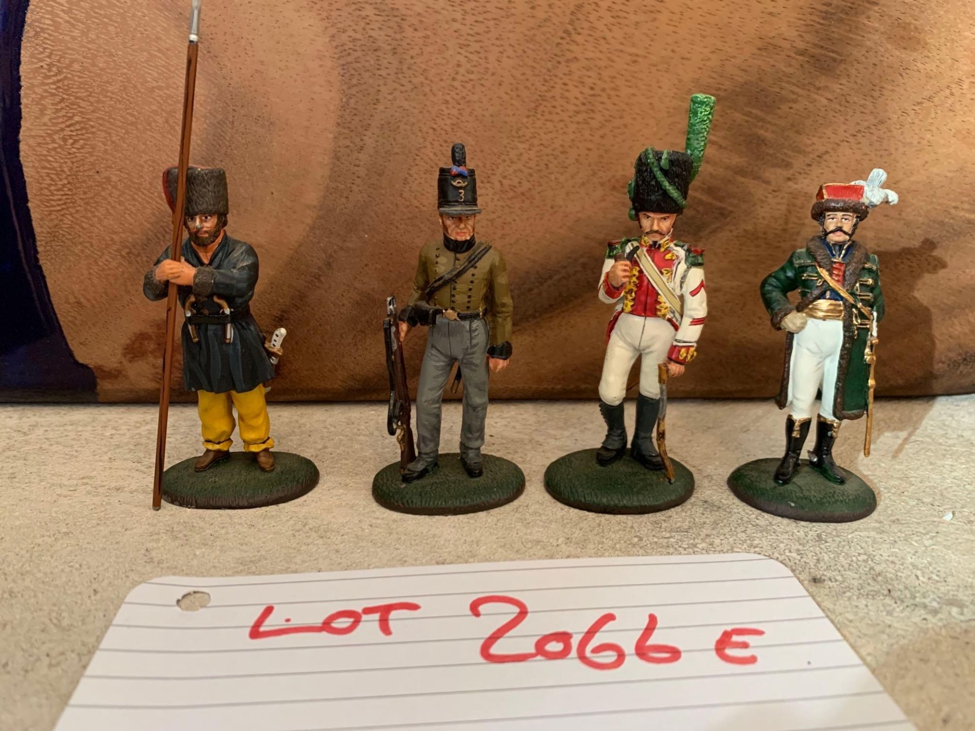 Del Prado Collection 18 x Toy Soldiers Captain Spanish Foot Artillery 1812. Carabinier Italian