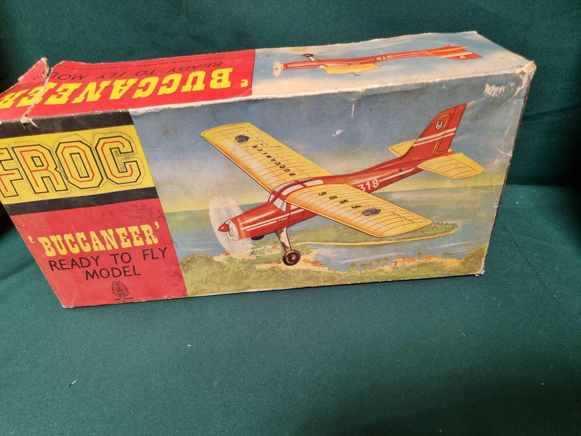 Frog 318F Vintage Cat. No 318F Buccaneer Ready To Fly Model Of Tough Plastic Construction. High - Bild 3 aus 4