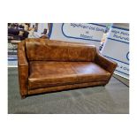Leather Sofa Bijou Bijou In Antique Whisky 100% Leather An Eye Catching Design Leather Sofa Which