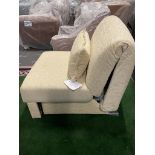 Metz 80cm Sofa Bed in Cassino Cream - Ideal even for smaller spaces, yet incredibly comfortable,