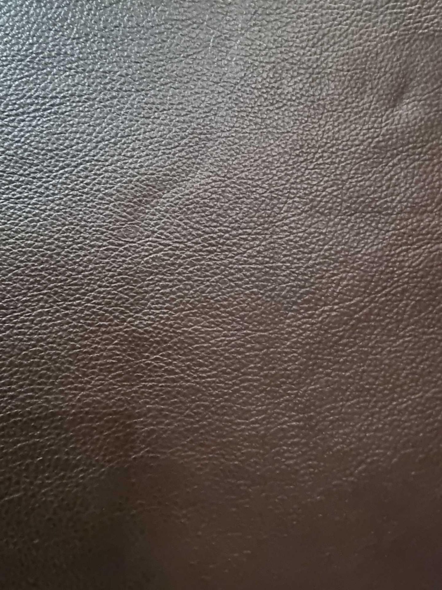 Chocolate Leather Hide approximately 3 78M2 2 1 x 1 8cm ( Hide No,150) - Bild 2 aus 3