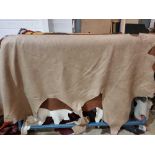 Carnegie Stone Leather Hide approximately 3 1M2 2 x 1 55cm ( Hide No,82)