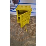 Yellow Shipping Container Bedside Cabinet This Bedside Cabinet Is In An Industrial Shipping