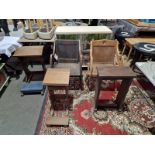 A selection of wooden Church Furniture