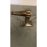 A pair of Dernier & Hamlyn Ltd Bespoke single lighr Bronze wall sconce reference 5196