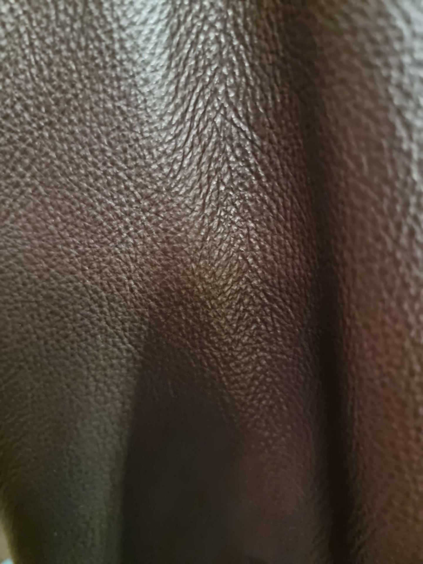 Mastrotto Hudson Chocolate Leather Hide approximately 2 88M2 1 8 x 1 6cm ( Hide No,252) - Bild 2 aus 2