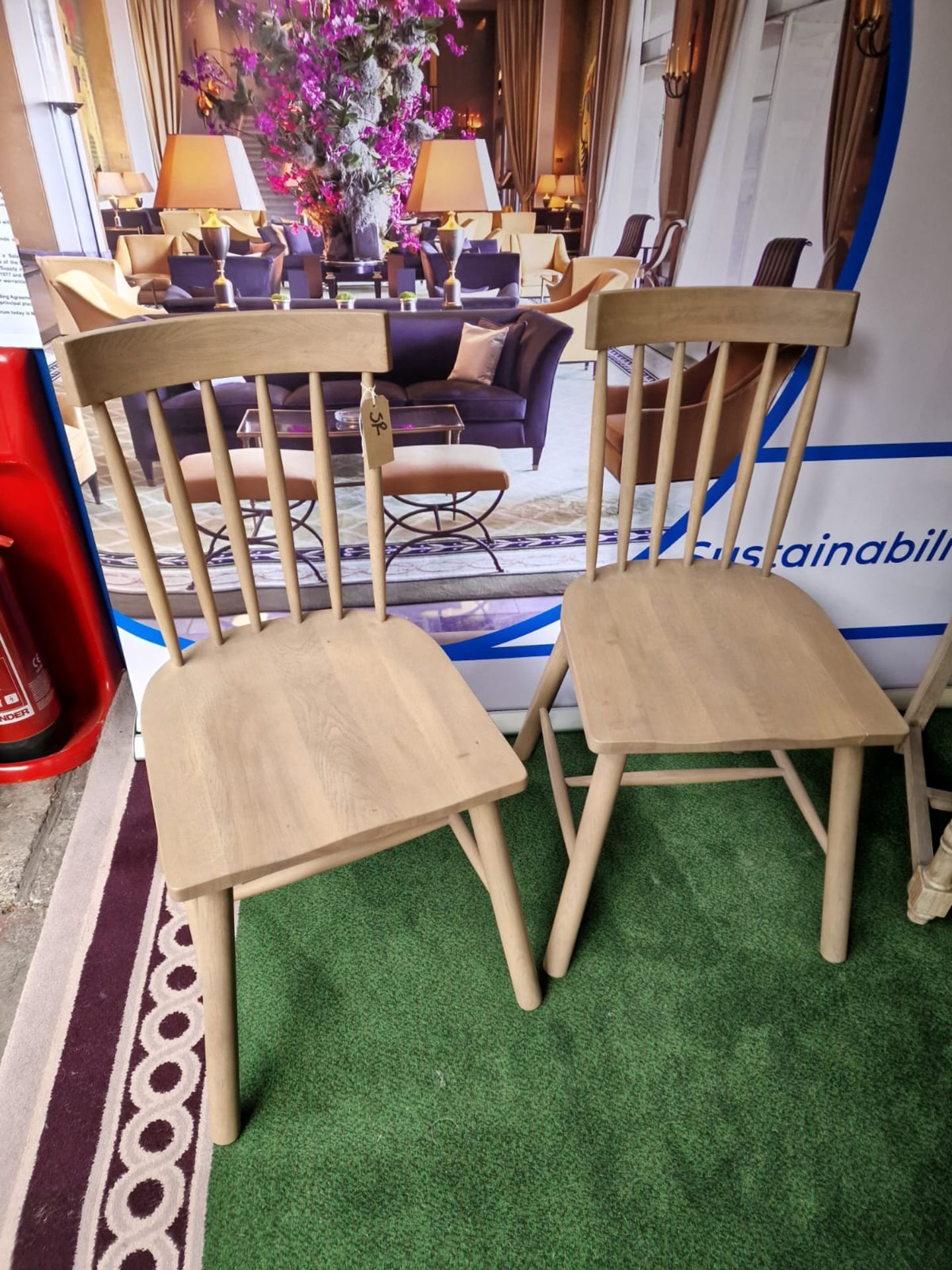 4 x assorted wooden chairs (some seats have cracks please see pictures) SR584 - Bild 2 aus 3