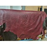 Palazzo Grenadine Leather Hide approximately 4 37M2 2 3 x 1 9cm ( Hide No,164)