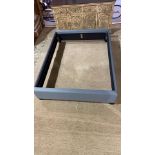 5 Ft Bed base in Dark grey Fabric 1600 x 2200mm (For King Mattress size 1500 x 2000) (ST34)