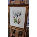 Framed Artwork That View From The Brook Artist Proof By Rachel Grigor (British B 1960) Signed 49 X