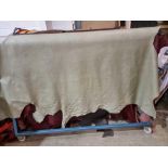 Sage Leather Hide approximately 4 86M2 2 7 x 1 8cm ( Hide No,92)