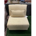 Metz 80cm Sofa Bed in Cassino Cream - Ideal even for smaller spaces, yet incredibly comfortable,