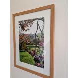 A Pair Of Framed Landscape Photoprints By Colin Sturges Okewood Imagery In Modern Wood Frame 38 x