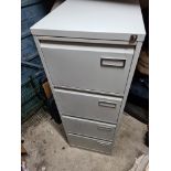 Grey Contract Steel Filing Cabinet With 4 Lockable Drawers Each Drawer Is Furnished With A