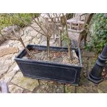 A Chelsea Trough Lead Effect Robust, Lightweight And Frost Proof Construction From Durable Plastic