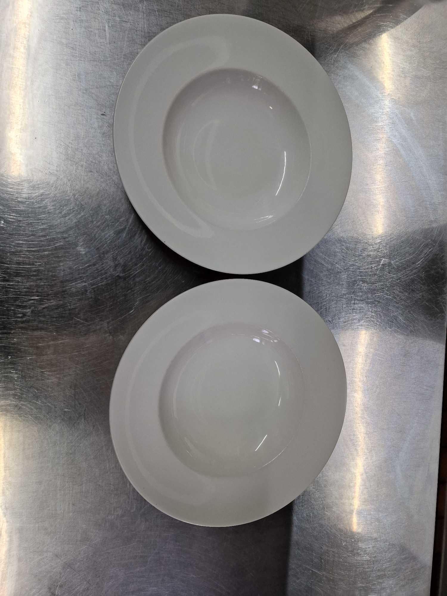 7 x Villeroy And Boch Royal Pasta Bowl, 28 cm, White Premium Bone Porcelain