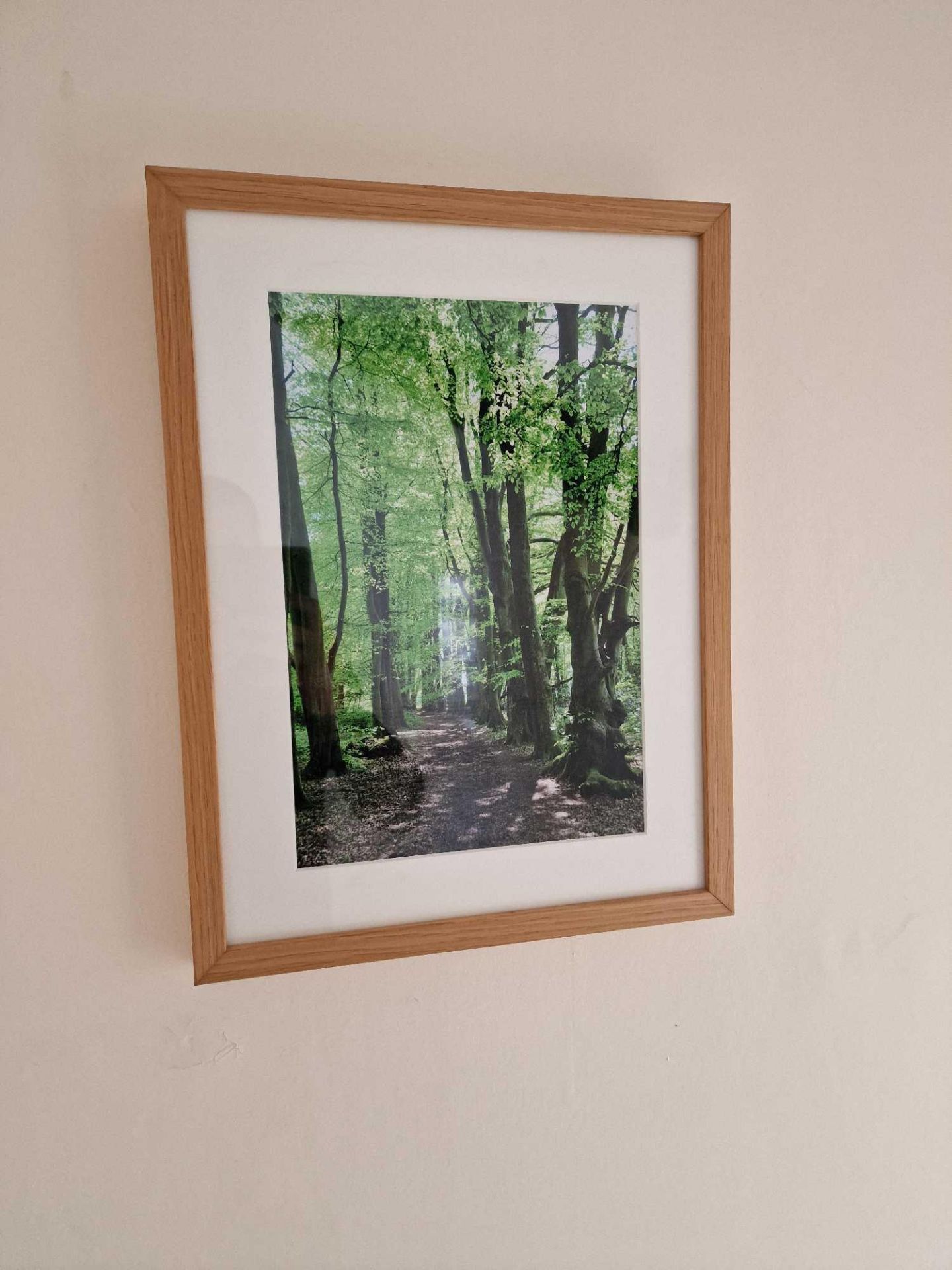 A Framed Landscape Photoprints By Colin Sturges Okewood Imagery In Modern Wood Frame 38 x 51cm