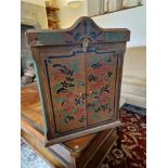 Vintage Remy Martin Commemorative Cabinet The cabinet is made from wood and decorated with red and