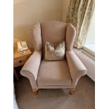 Pekalp London Wing Chair Fireside High Back Armchair This Traditionally Styled Wing Chair Has
