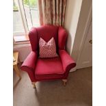 Pekalp London Wing Chair Fireside High Back Armchair This Traditionally Styled Wing Chair Has