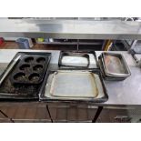 Various Roasting And Baking Trays As Found