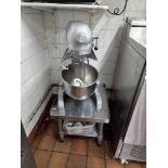 Buffalo GL190 9 Ltr Planetary Mixer Three Speed Settings Lever Operated Bowl Lift Safety Stop