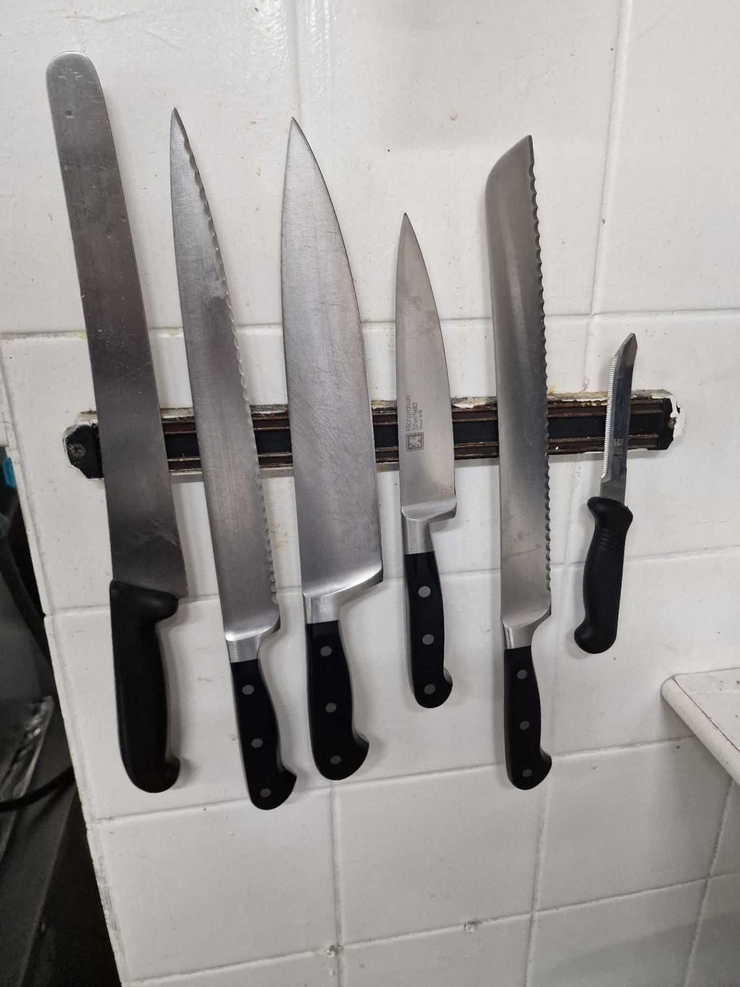 3 x Wall Mount Magnetic Knife Holders(knives not included)
