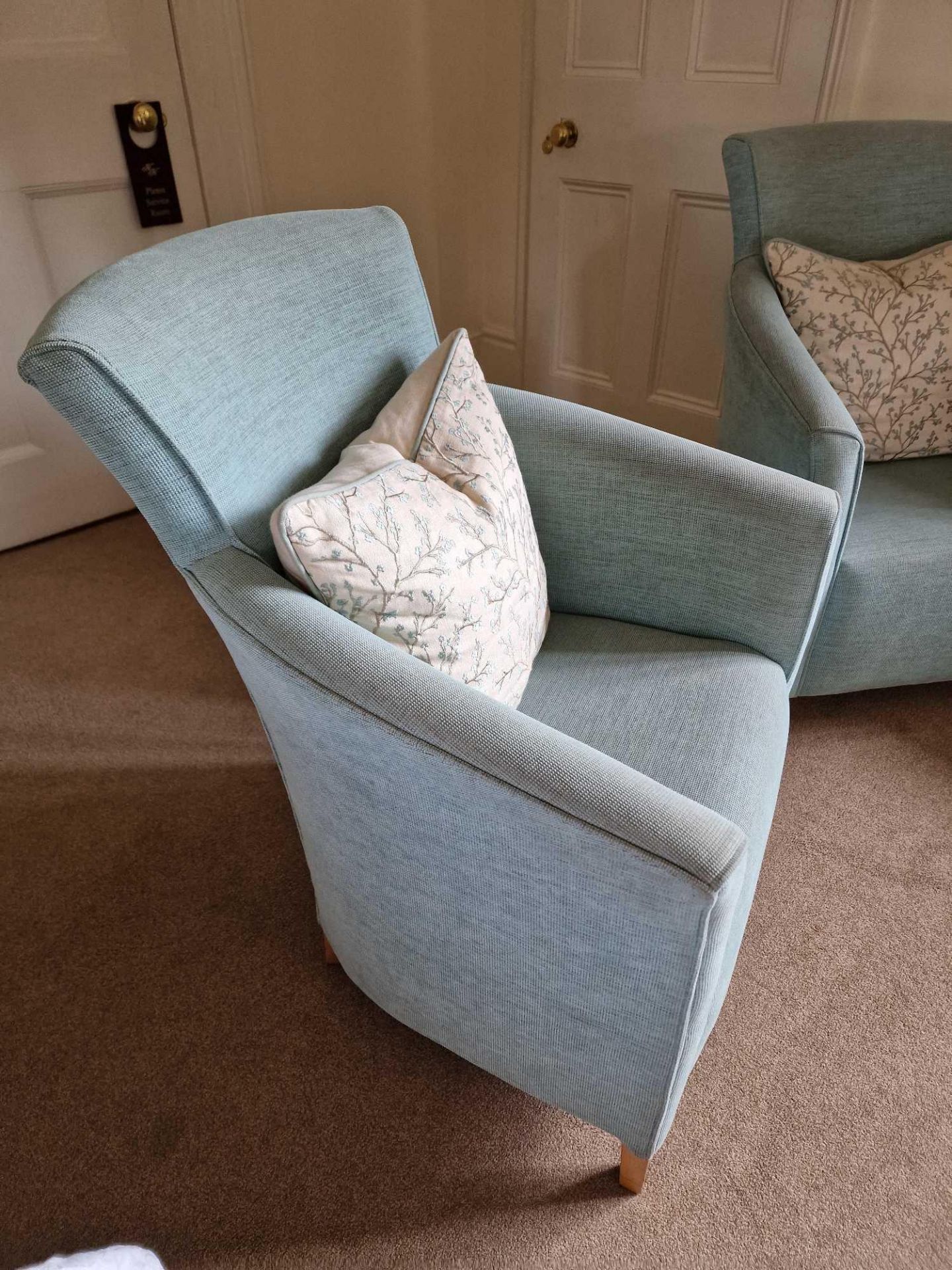 A Pekalp London Armchair Boasting A Classic Design With Upholstered In A Soft Touch, Flatweave - Image 3 of 3